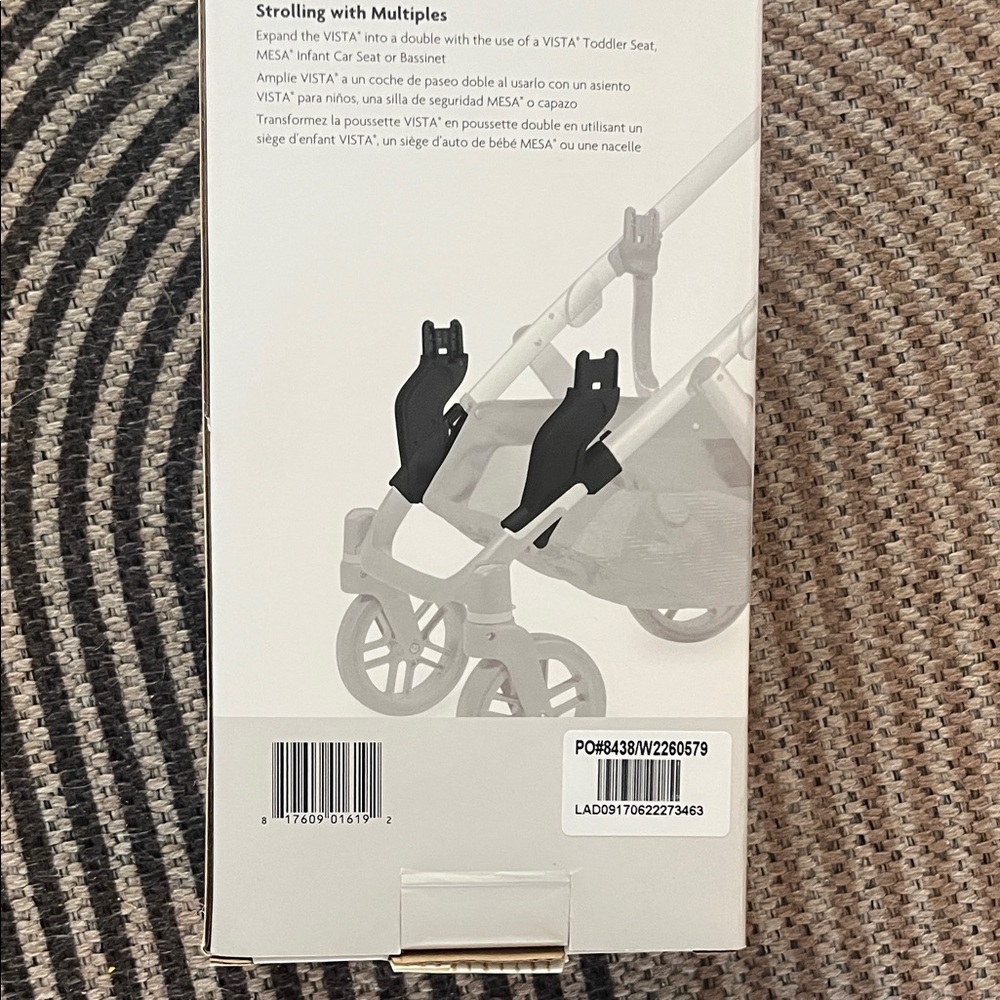 UPPAbaby VISTA V2 Stroller in Green - Picture 2 of 2